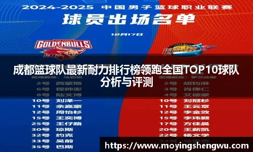 成都篮球队最新耐力排行榜领跑全国TOP10球队分析与评测